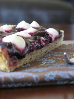 Lemon Almond Blueberry Tartlets