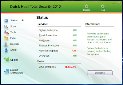 Quick Heal Total Security 2010 Full Version