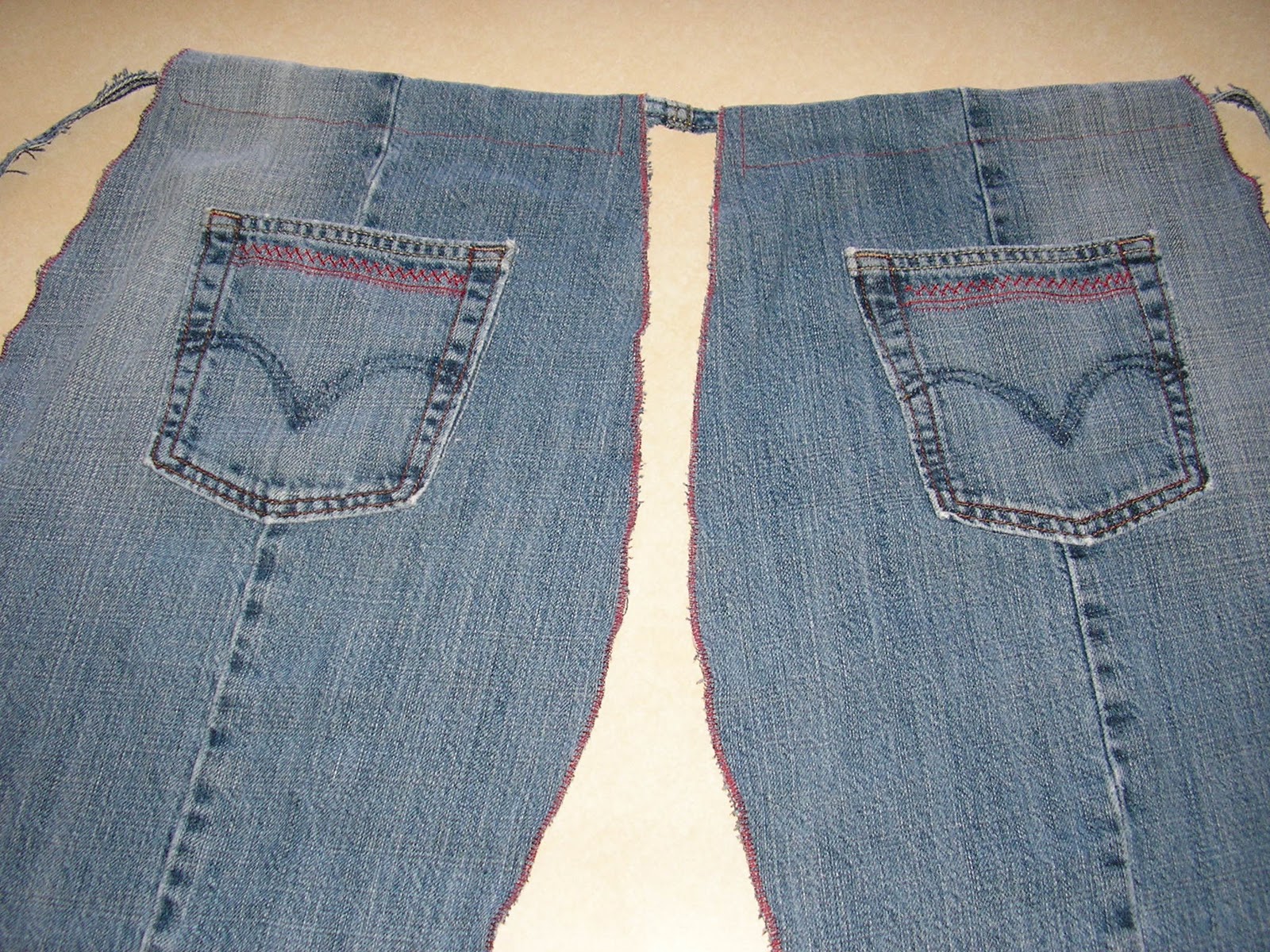 The Charlotte Letters Little Chaps From Jeans Tutorial