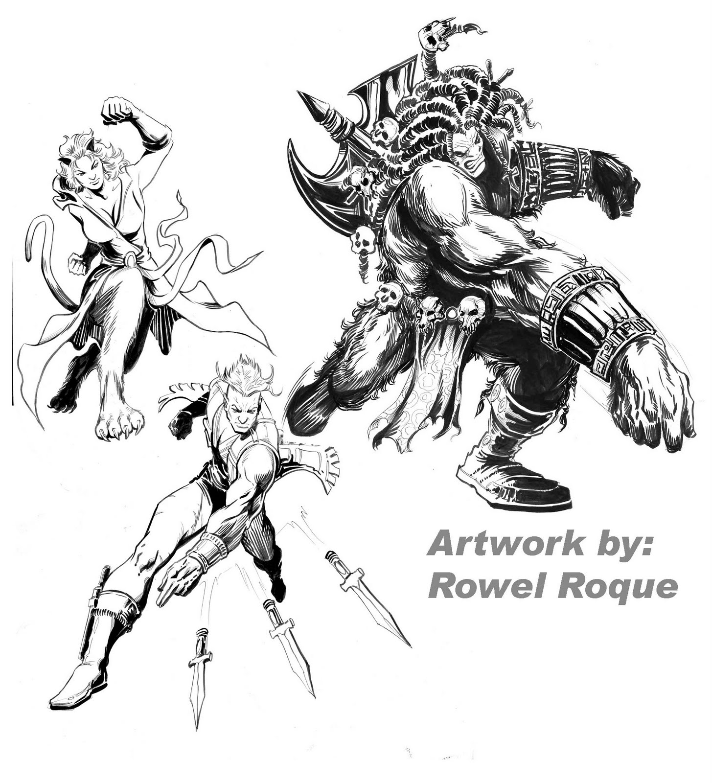 Characters In Action