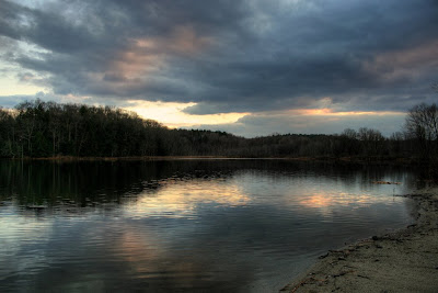 sunset at omega institute