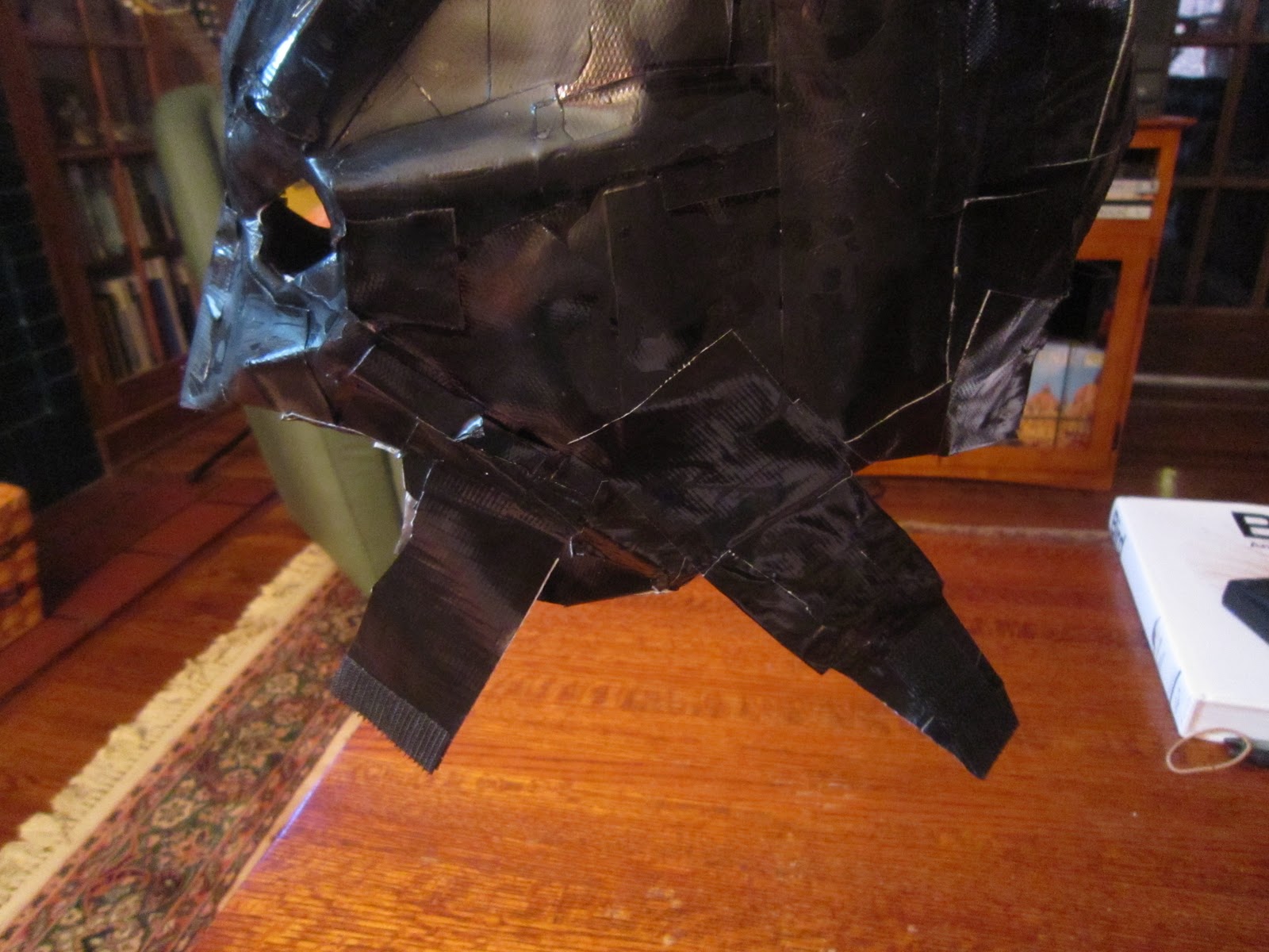 Chuck Does Art DIY Batman Costume Mask Part II