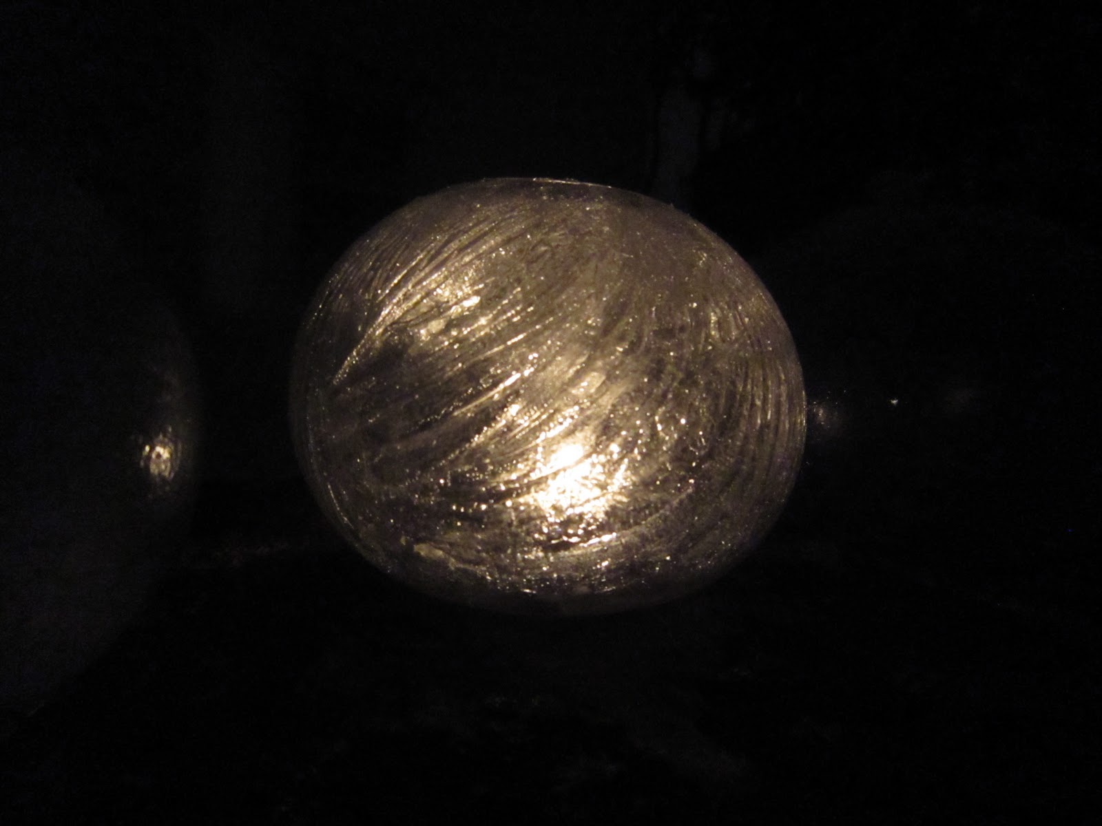 Chuck Does Art DIY Water Balloon Ice Candle Holders (Luminaries)