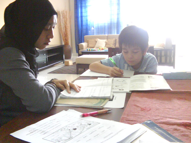Maisah was teaching Bahasa Melayu to Daniel