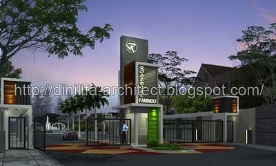 Gate Perumahan Fanindo, Batam