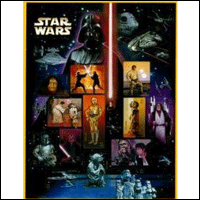2007 U.S. Star Wars Collectable postage stamp: 15 x $.41