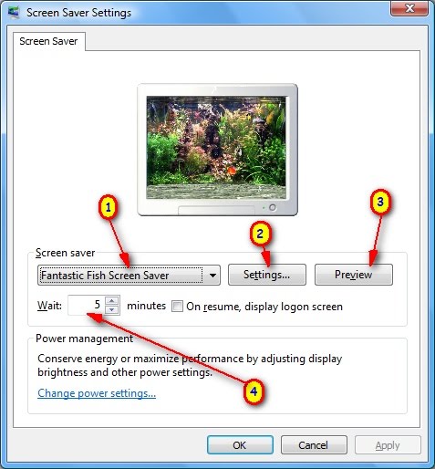 How To Change Screensaver Time In Windows Vista