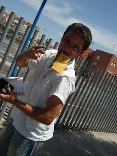 Fran, con sus 2 vacunas