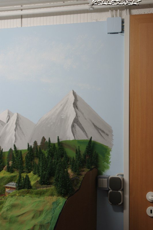 Kellerwelt meine "kleine" H0 Modellbahn: Geänderte Beleuchtung