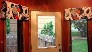 McCall's 6093 Home Dec in a Sec Valance two windows