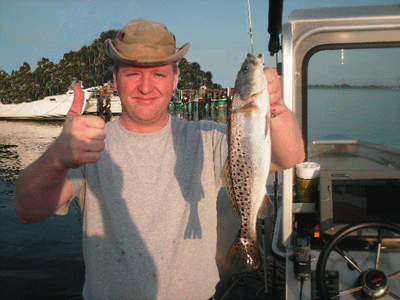 thumbs up seatrout