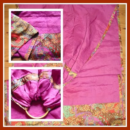 BANDOLERA ROSA PÚRPURA DEL CAIRO: VENDIDA!!