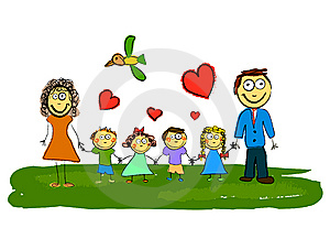 IH Holiday Homwork: Advantages of Having a Large Family