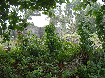 Po River school in ruins