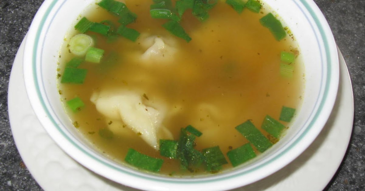 Au bedon rond Bouillon pour soupe won ton