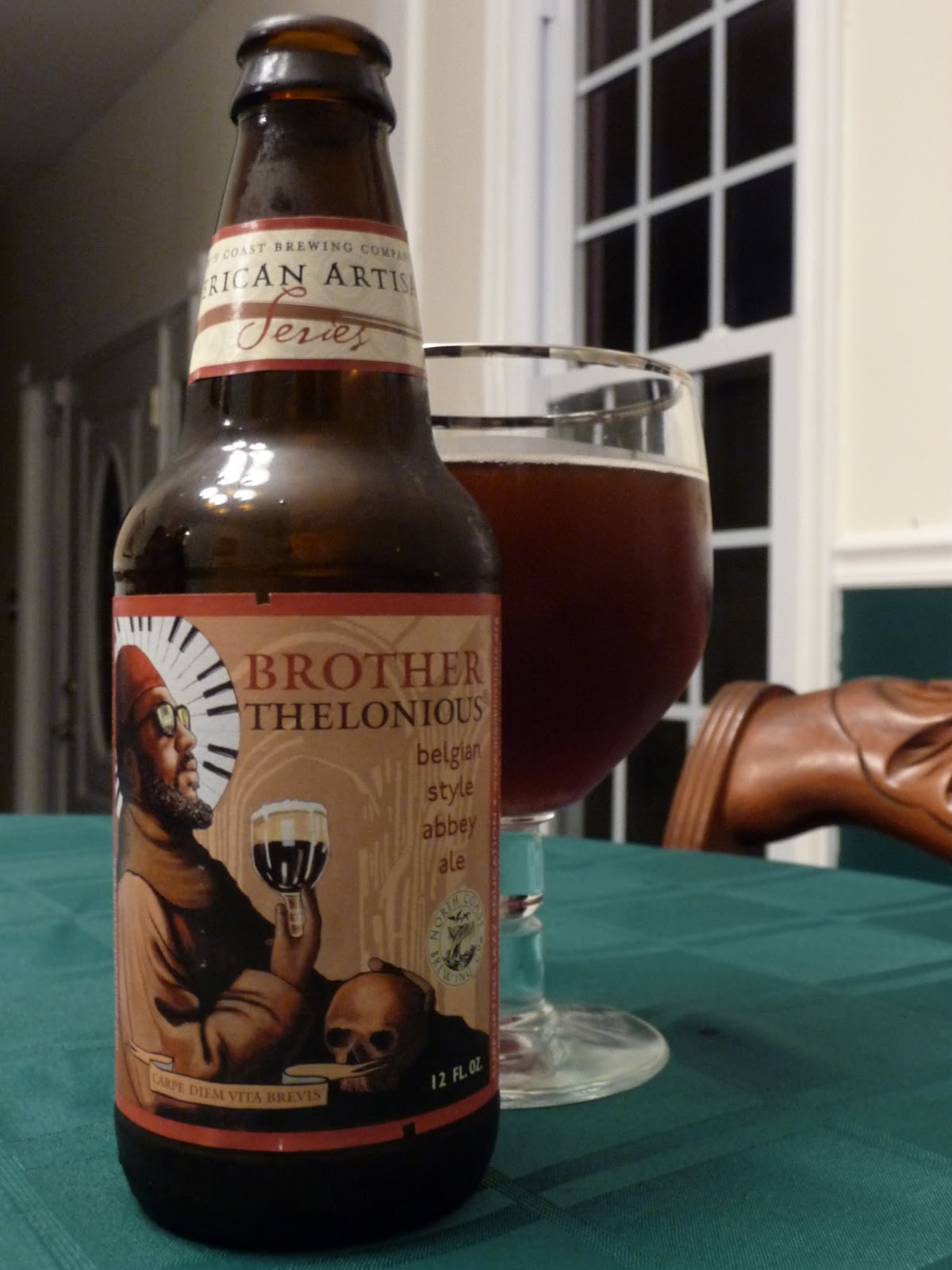 Chef Bolek North Coast Brother Thelonious Belgian Style Abbey Ale
