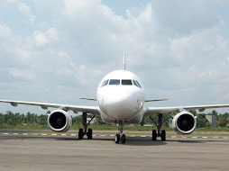 PESAWAT DI BANDARA SULTAN THAHA JAMBI