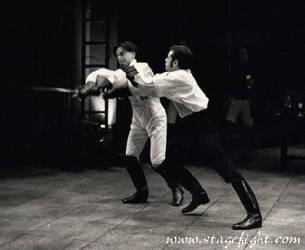 Laertes and Hamlet duel
