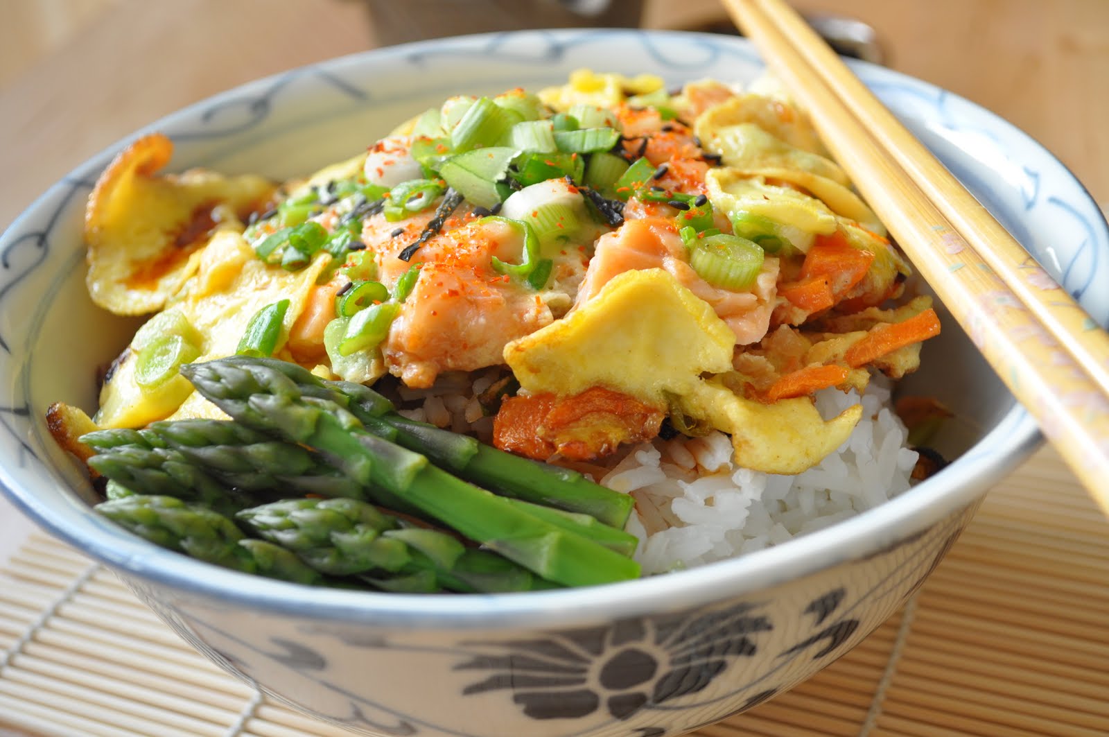 Apron's Delight Smoked Salmon Donburi