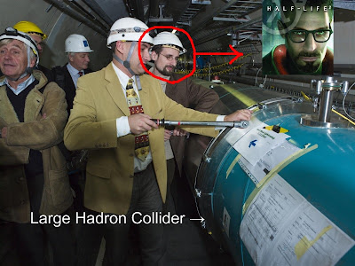 Gordon Freeman Spotted At CERN