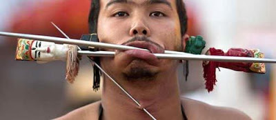 Thailand Piercing Festival Extreme And Shocking