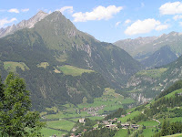 Matrei vu d'en haut