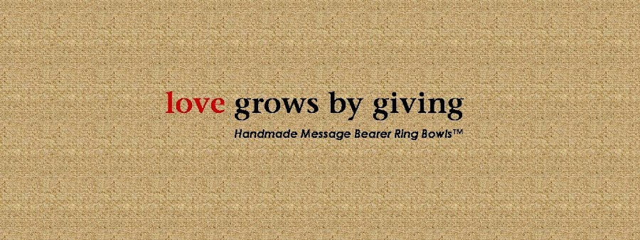 love grows by giving
