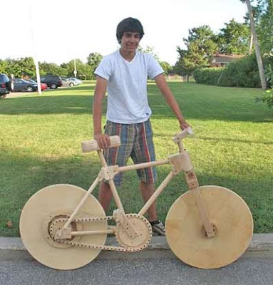 Wooden Bicycle Wooden Bicycle