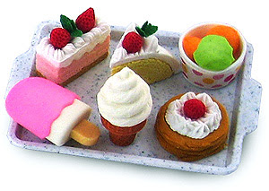 Cute Japanese Mini Erasers Cute Japanese Mini Erasers