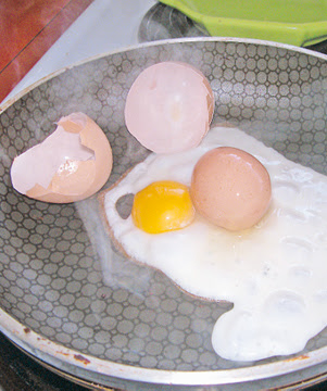 An egg inside an egg An egg inside an egg
