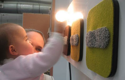 Light Switch Light switch which senses a person's touch