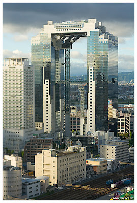 World's highest escalator Umeda Sky building