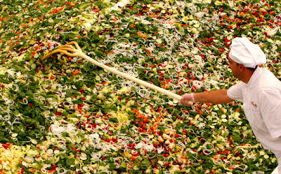 World's biggest salad World's biggest salad