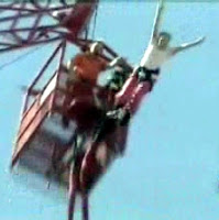 Frances Gade bungee jumping Frances Gade bungee jumping