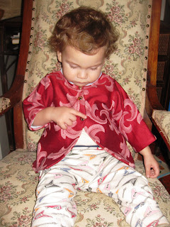 Toddler organic fleece jacket