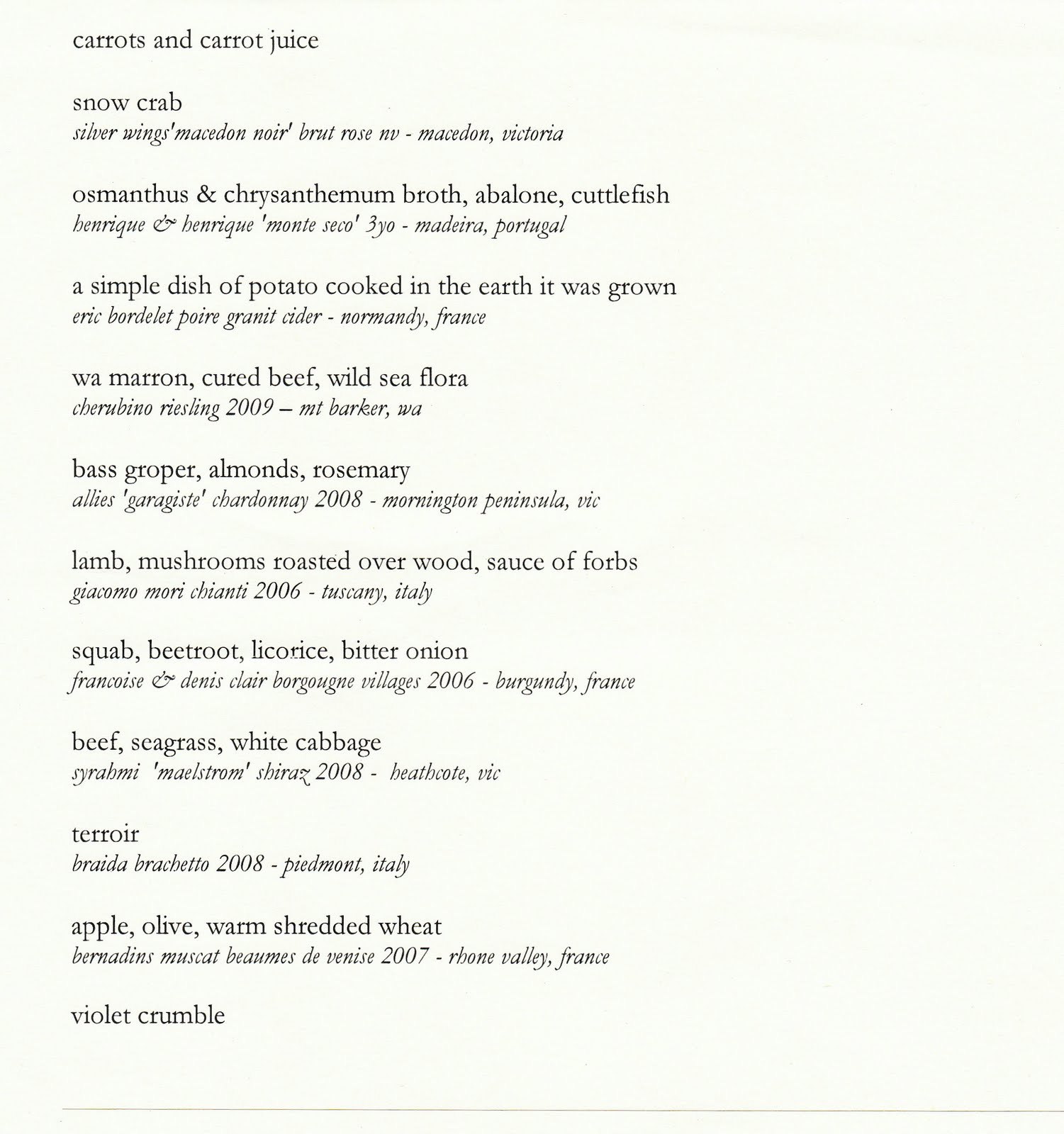 Burch and Purchese Sweet Studio Attica Restaurant, Melbourne World