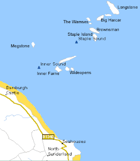 Farne Islands Map