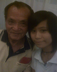 my grandpa and me .. ^^