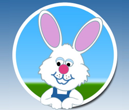 animated bunny face