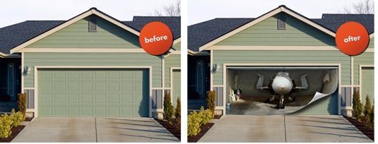 Unique How To Install Garage Door Murals with Simple Decor