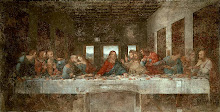 “La última cena”  de Leonardo Da Vinci