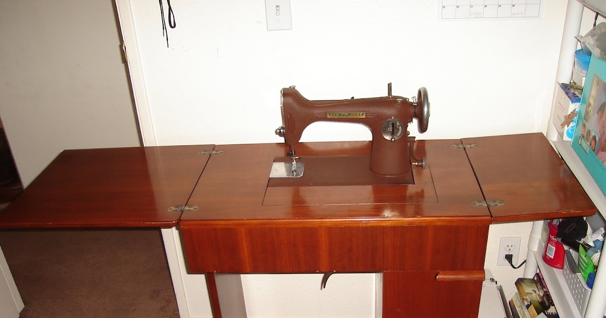 Share Your Goodwill Quilts My 1950s NewHome sewing machine &