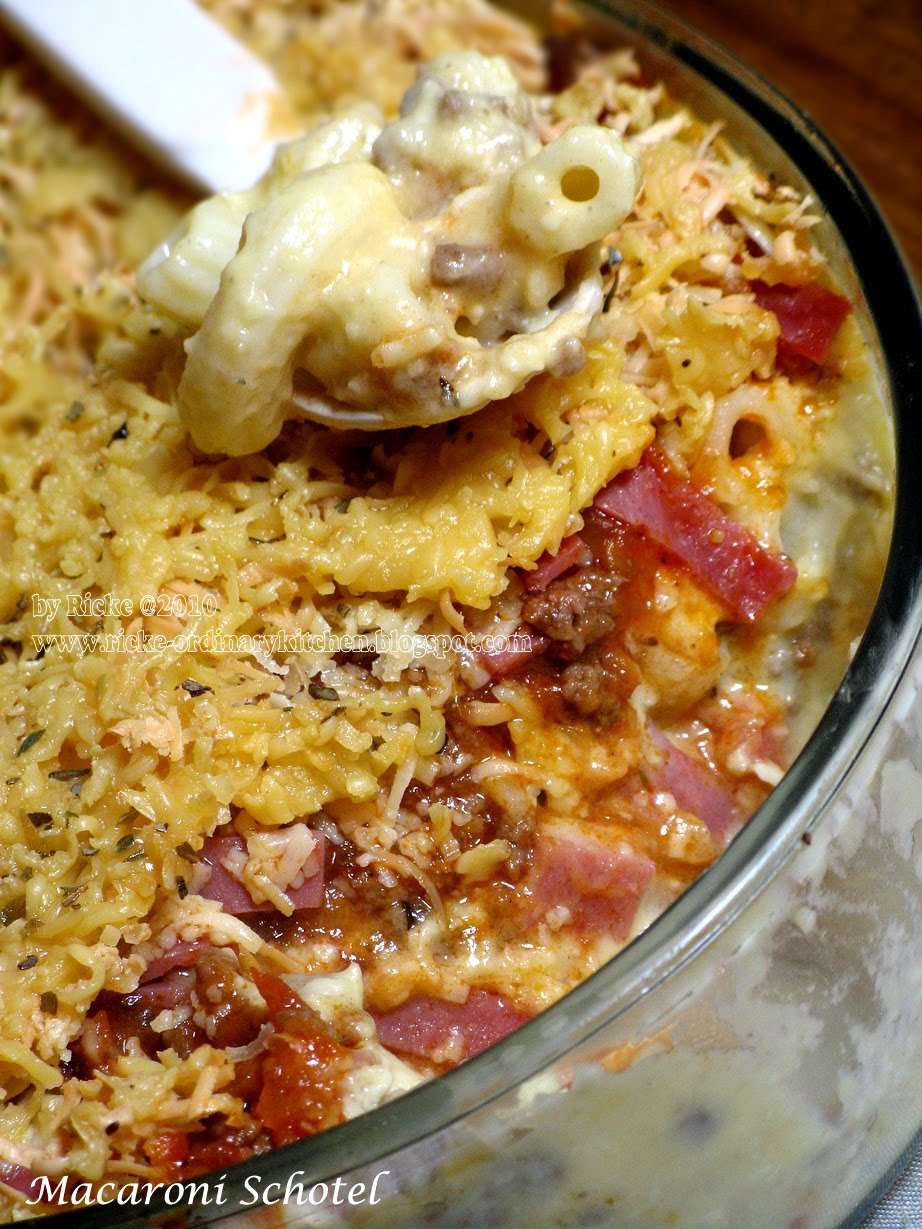 Just My Ordinary Kitchen Special Macaroni Schotel My Way