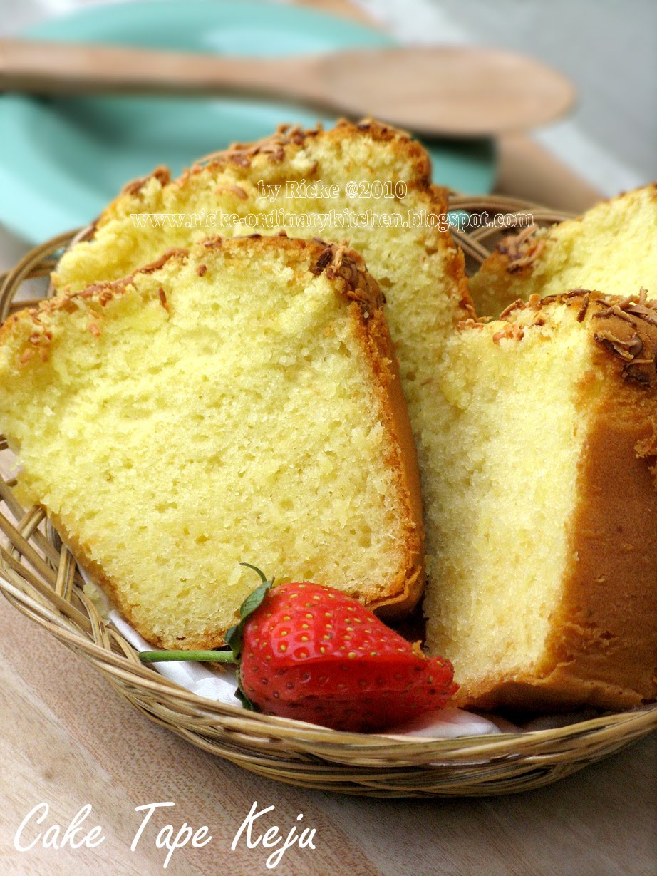 Resep Bolu Tape Keju Lembut Ncc