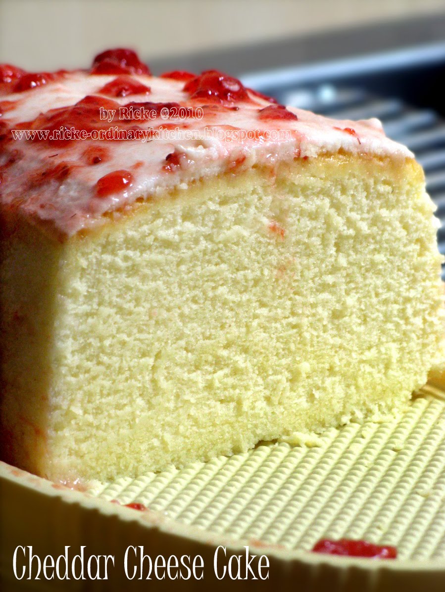 Resep Cake Keju