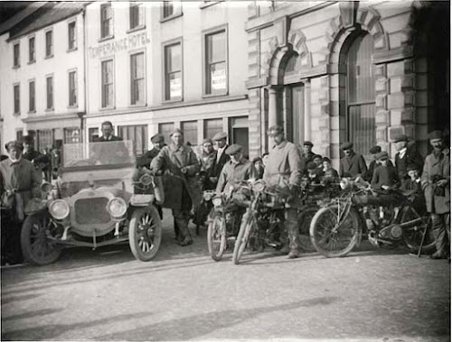 Temperance Hotel Bikers c1920