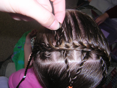 Threaded Twist Hairstyle
