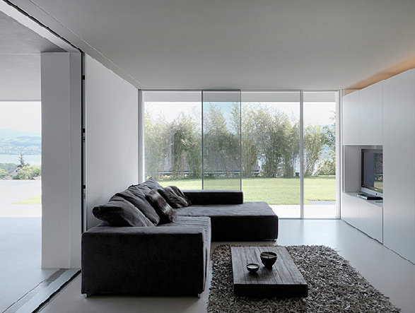 decoration Modern luxury house architecture design Contemporary-luxury-living-room-home-interior-design-idea-wth-luxury-comfortable-sofa-design-and-with-modern-fireplace-design.