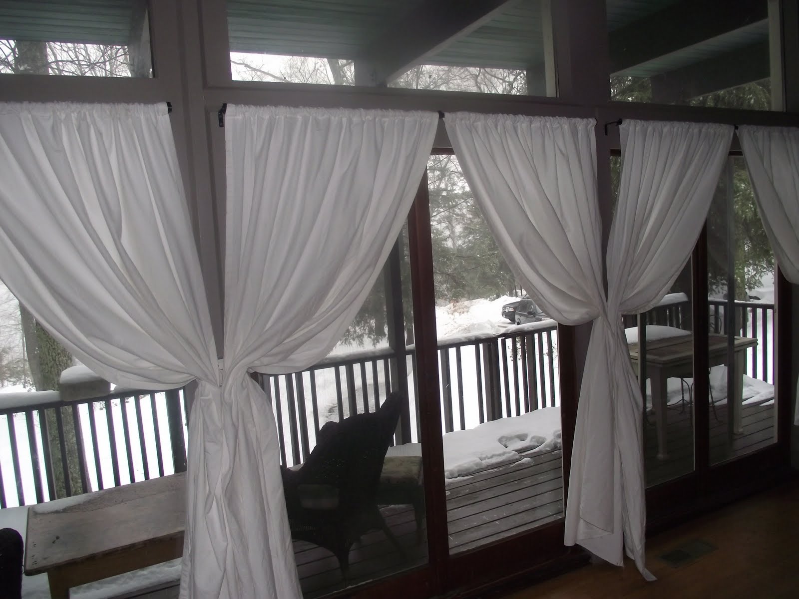 Serendipity Chic Design Inexpensive window treatments make a huge