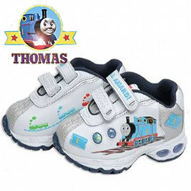 Kindergarten Top of the range for posh tots all aboard Thomas the train light up sneakers